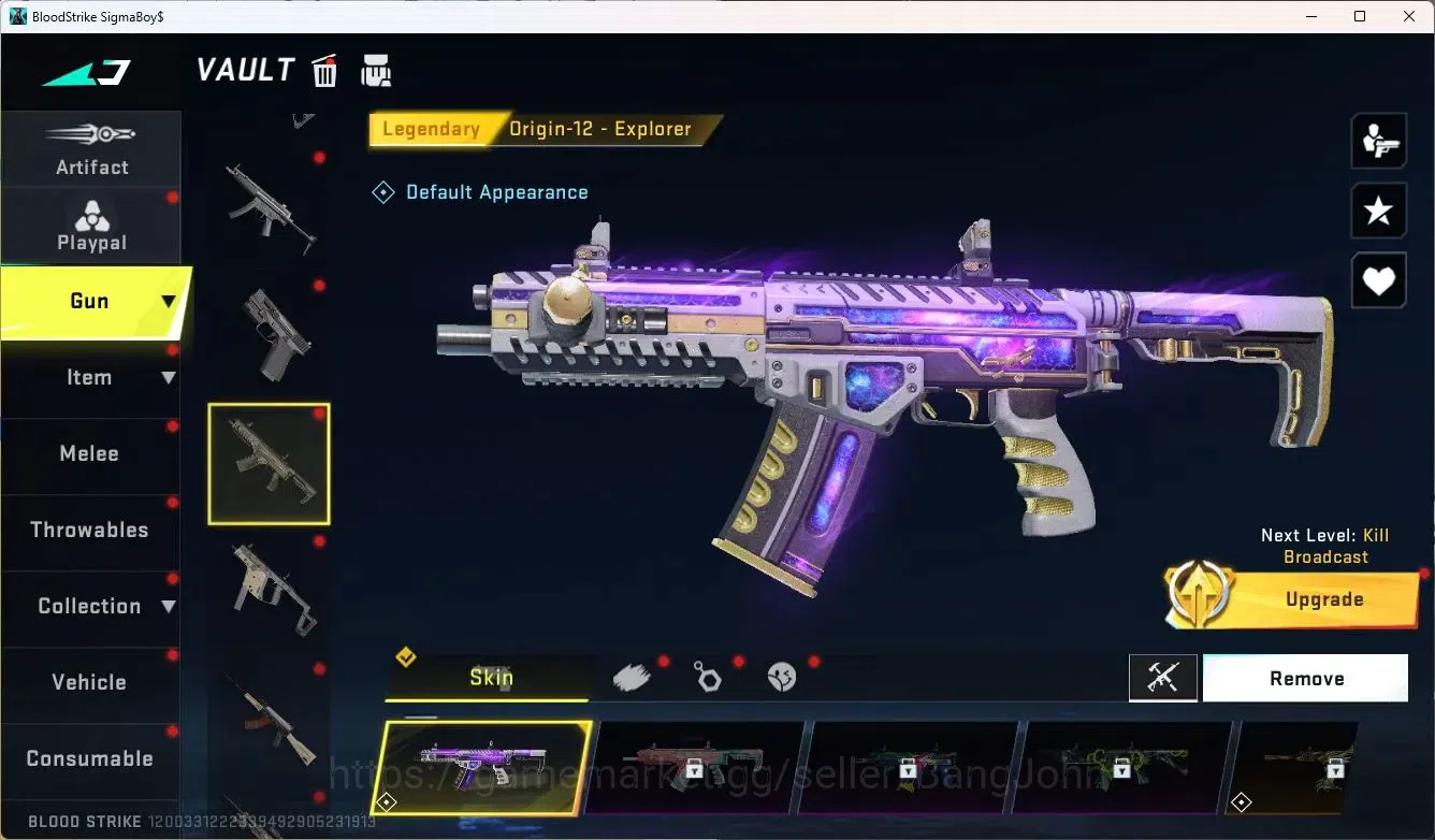 Blood Strike Accounts ASIA | 3 7DS GUN: KAG-6,Kar98k,QBZ95|7DS EMMA|2 Li image 7