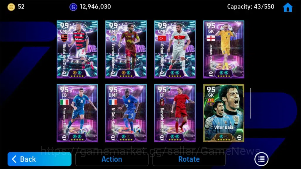 eFootball Accounts Android|BigTime Ronaldinho G,Epic Lionel Messi,Joh image 10