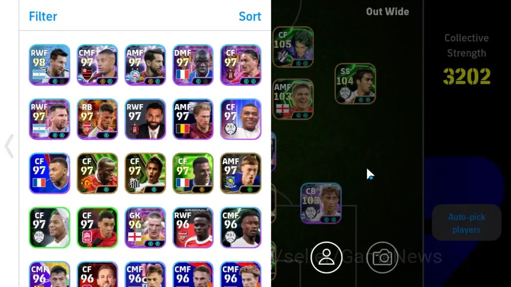 eFootball Accounts Android|BigTime Ronaldinho G,Epic Lionel Messi,Joh image 2