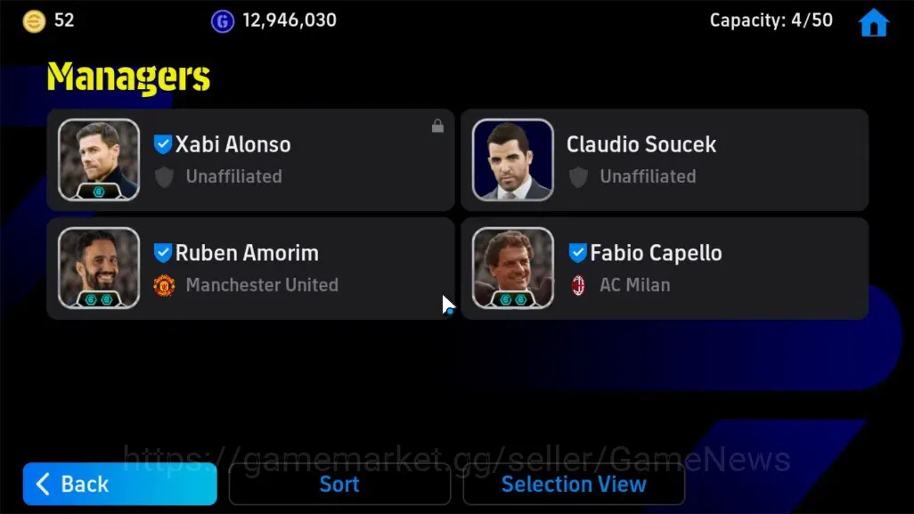 eFootball Accounts Android|BigTime Ronaldinho G,Epic Lionel Messi,Joh image 3