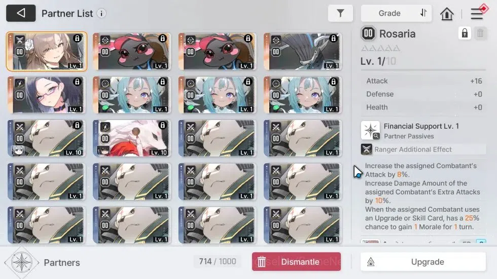 Chaos Zero Nightmare Accounts ASIA Lv55|9 SSR[HeidemarieM5+Sign,Tiphera,Nine,Yuk image 7