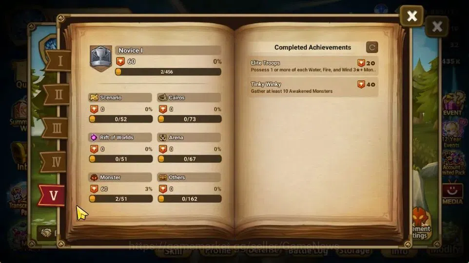 Summoners War: Sky Arena Accounts Starter ASIA|Lv 26|Ready Gacha|97 12 YSC + 160 11 YSC + 3 LAAS + 5 LS + 6 LDS + 121 MS |1 7
