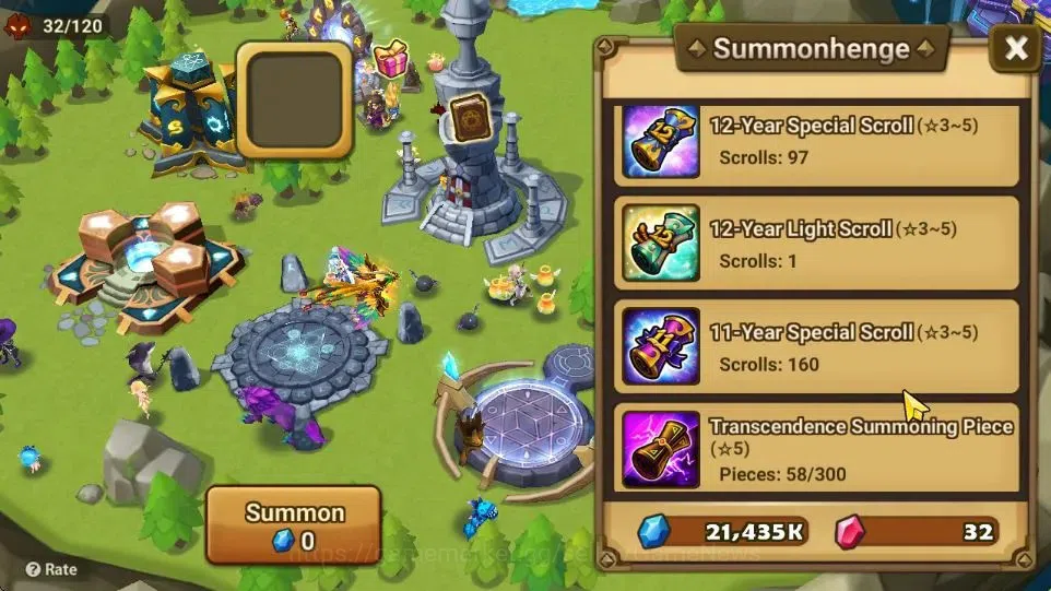 Summoners War: Sky Arena Accounts Starter ASIA|Lv 26|Ready Gacha|97 12 YSC + 160 11 YSC + 3 LAAS + 5 LS + 6 LDS + 121 MS |1 9