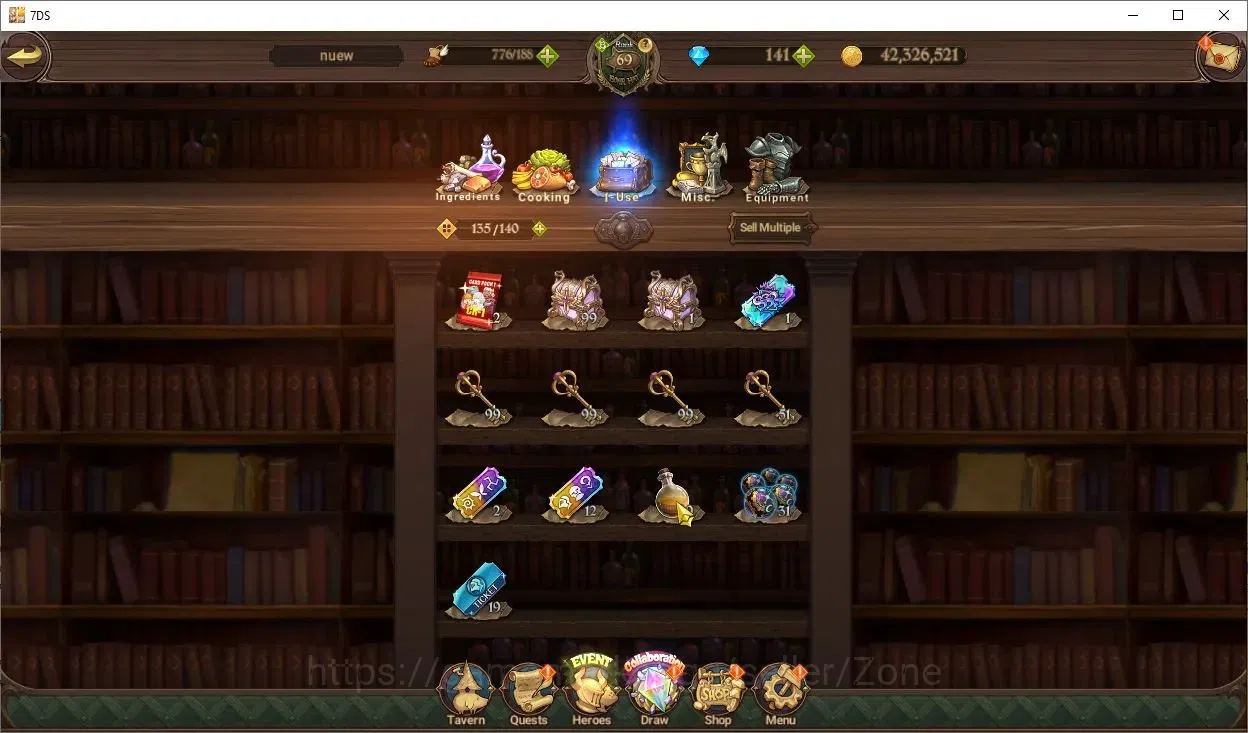 The Seven Deadly Sins: Grand Cross Accounts Others Global|3.1M CC|2LR+4UR Full Collab Gachiakuta+Rezero|MerlinEscanor 11
