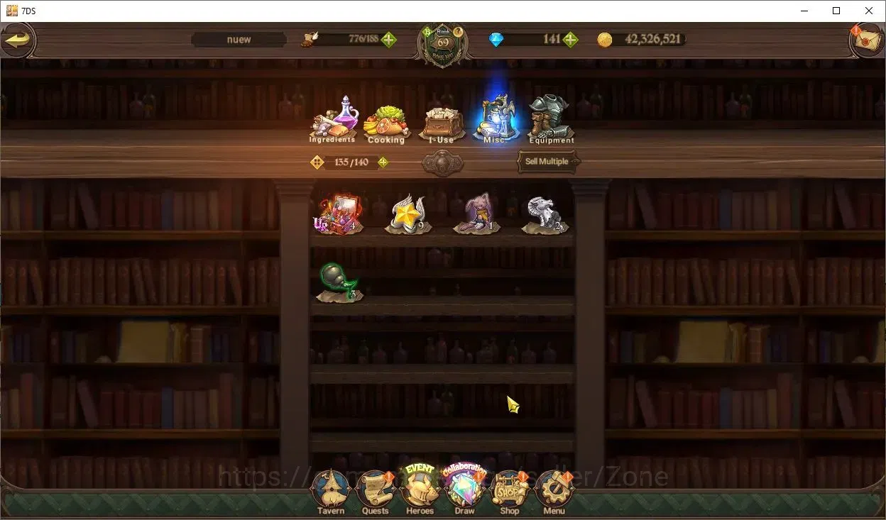 The Seven Deadly Sins: Grand Cross Accounts Others Global|3.1M CC|2LR+4UR Full Collab Gachiakuta+Rezero|MerlinEscanor 12