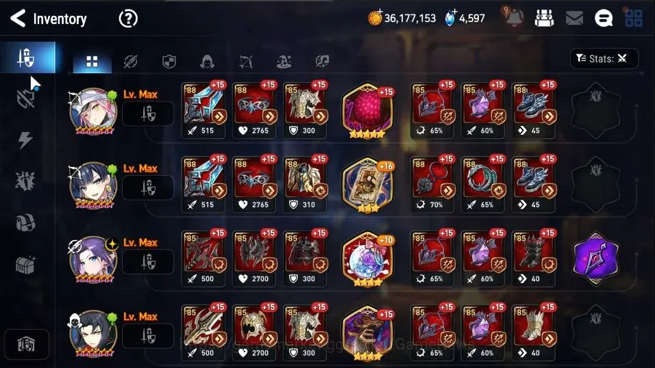 Epic Seven Accounts Global Unverif|NewEra|5 ML(Salome,LOT Scales,NM Lu image 18