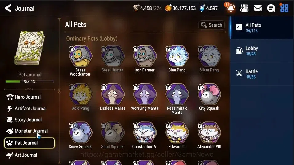 Epic Seven Accounts Global Unverif|NewEra|5 ML(Salome,LOT Scales,NM Lu image 9
