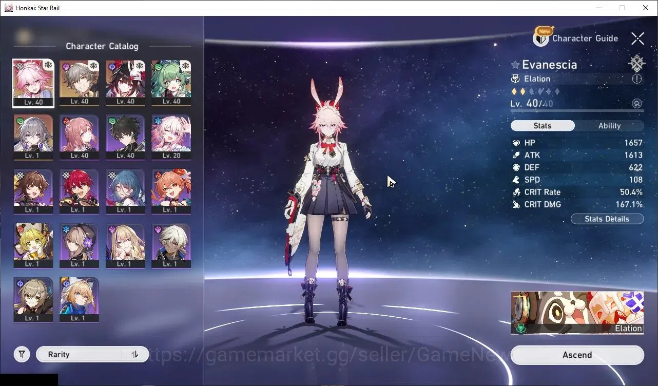 Honkai Star Rail Accounts ASIA |TL 29|3 Limited| Sparkle, Evanescia, Huohuo  image 4