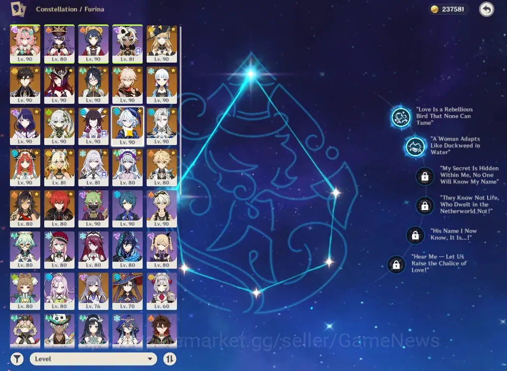 Genshin Impact Accounts ASIA|AR59|PreamTeam Neuvilete,Varesa|15Limit+7(*5W image 3
