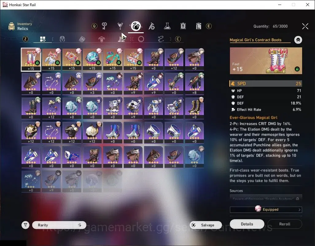 Honkai Star Rail Accounts Asia|TL 36|6 Limited|Evanescia,Robin,Huohuo,Sparkl image 7