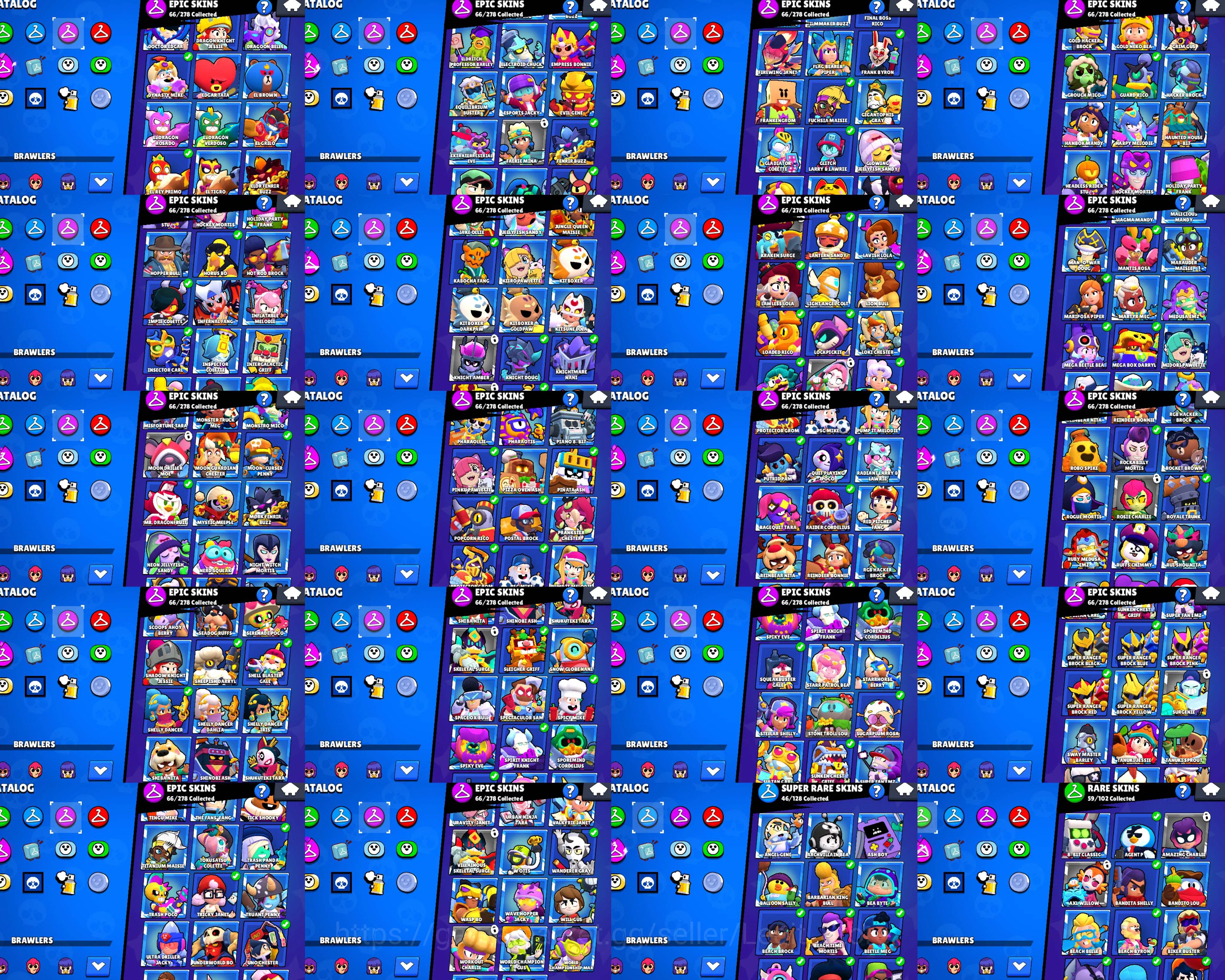 Brawl Stars Accounts 2019 ACC | 40800 TROPHY | 2-2 lvl PRESTIGE | 17 TO image 6