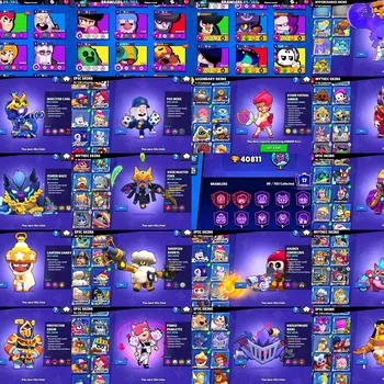 Brawl Stars Accounts 2019 ACC | 40800 TROPHY | 2-2 lvl PRESTIGE | 17 TO image 1