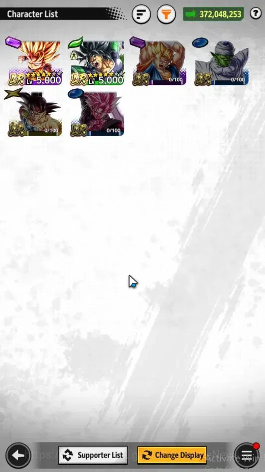 Dragon Ball Legends Accounts 372M TotalPwr|LV159|5 UL+2 LR+12 LL|SS 3 Goku Mini image 5