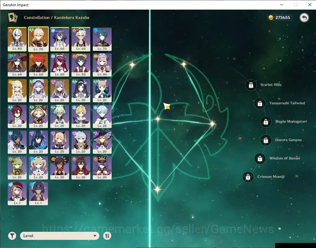 Genshin Impact Accounts ASIA|AR 47|2 Limit+1(*5WeP)|Arlecchino+Sign,Kazuha image 5