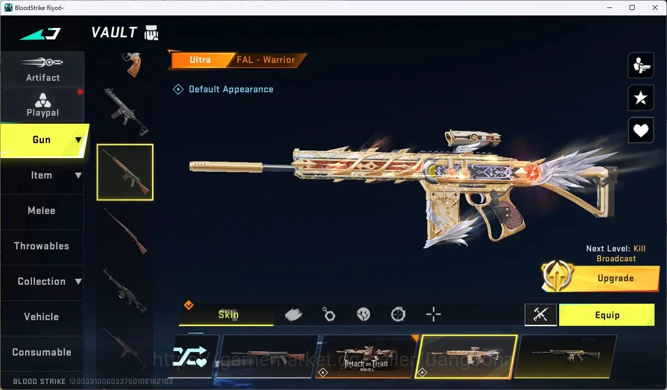 Blood Strike Accounts ASIA | ETERNAL: Desert Eagle | 6 COLLAB (2AOT,2TR, image 10