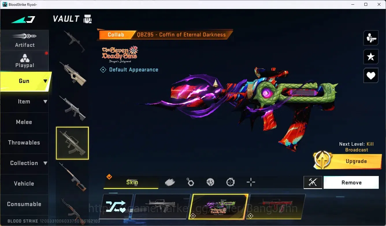 Blood Strike Accounts ASIA | ETERNAL: Desert Eagle | 6 COLLAB (2AOT,2TR, image 13