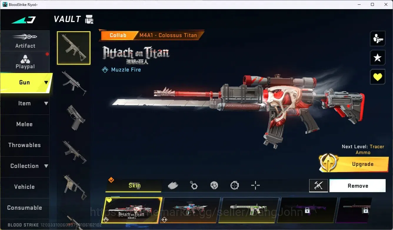 Blood Strike Accounts ASIA | ETERNAL: Desert Eagle | 6 COLLAB (2AOT,2TR, image 2
