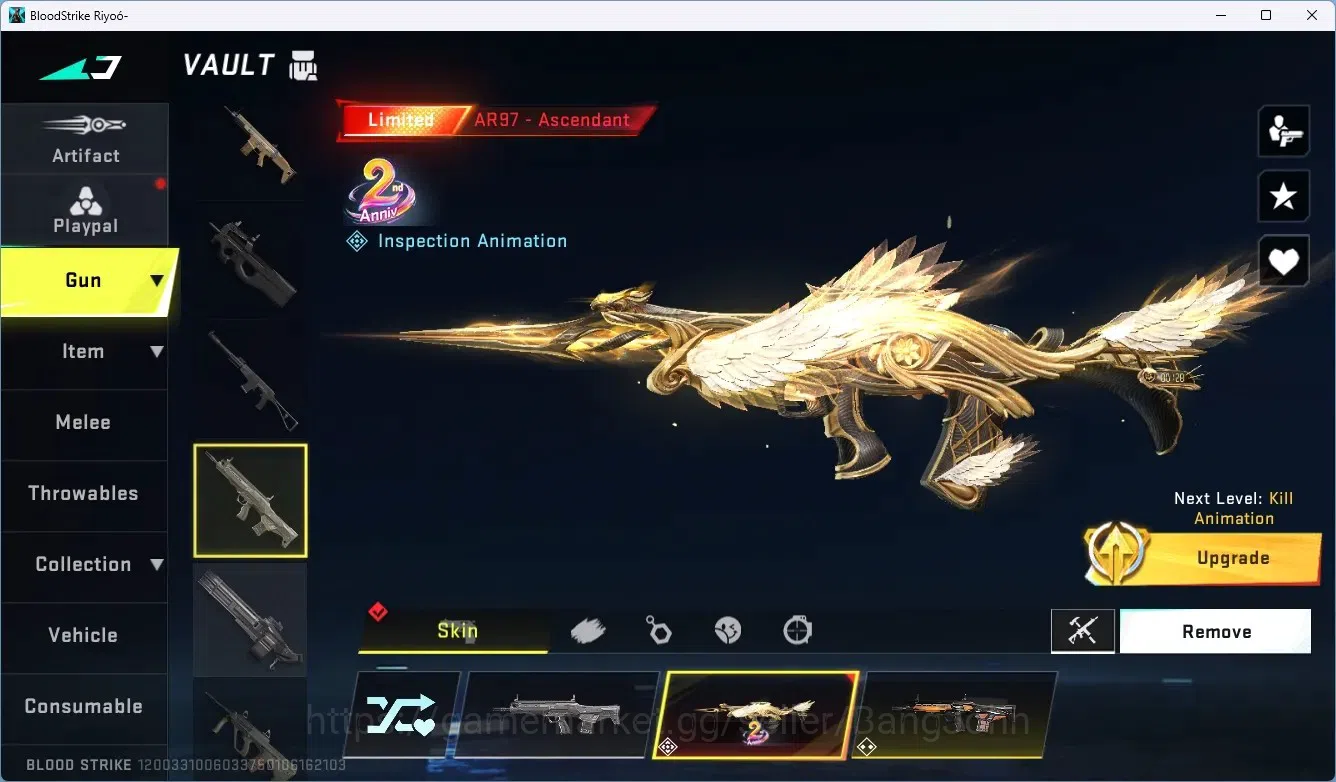 Blood Strike Accounts ASIA | ETERNAL: Desert Eagle | 6 COLLAB (2AOT,2TR, image 7
