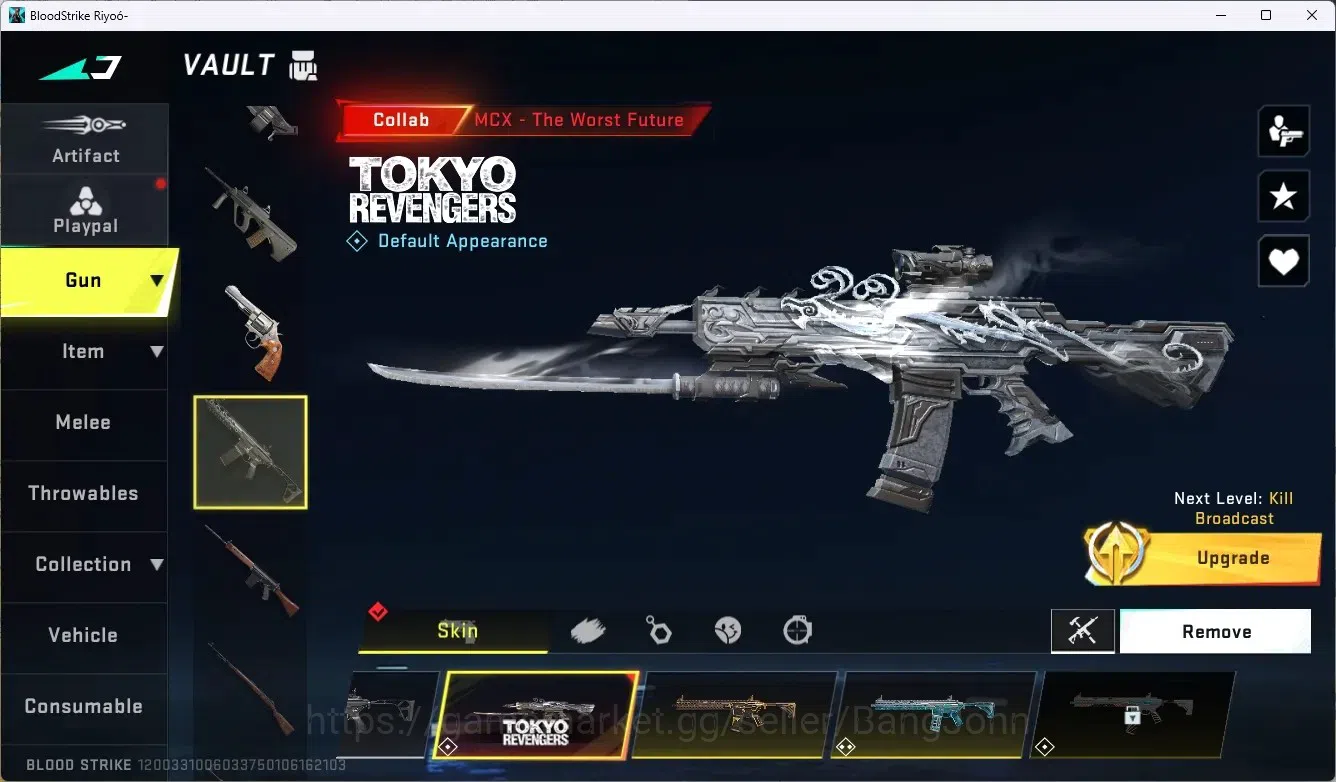 Blood Strike Accounts ASIA | ETERNAL: Desert Eagle | 6 COLLAB (2AOT,2TR, image 8