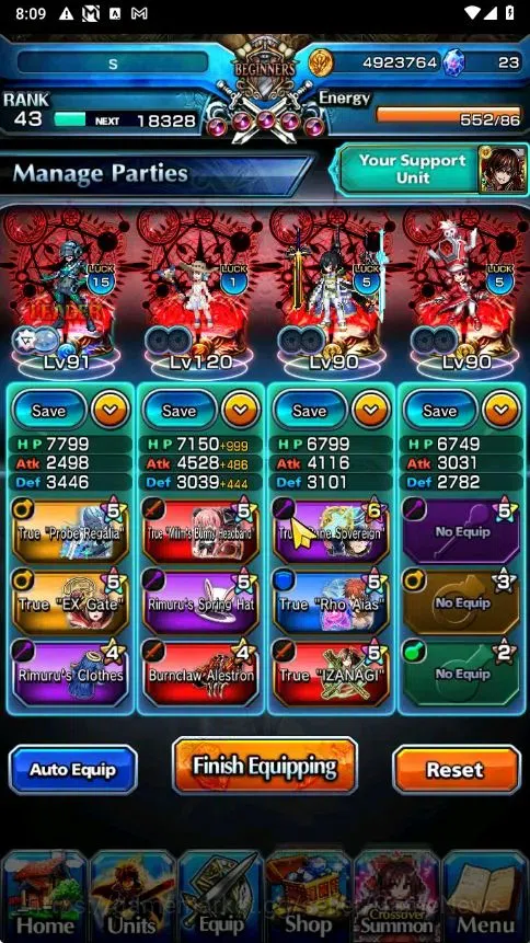 Grand Summoners Accounts Global|Rank 43|12 Ascend+1 TW|InumutaTW,2x S Miyu, image 3