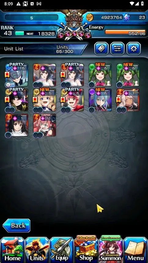 Grand Summoners Accounts Global|Rank 43|12 Ascend+1 TW|InumutaTW,2x S Miyu, image 4