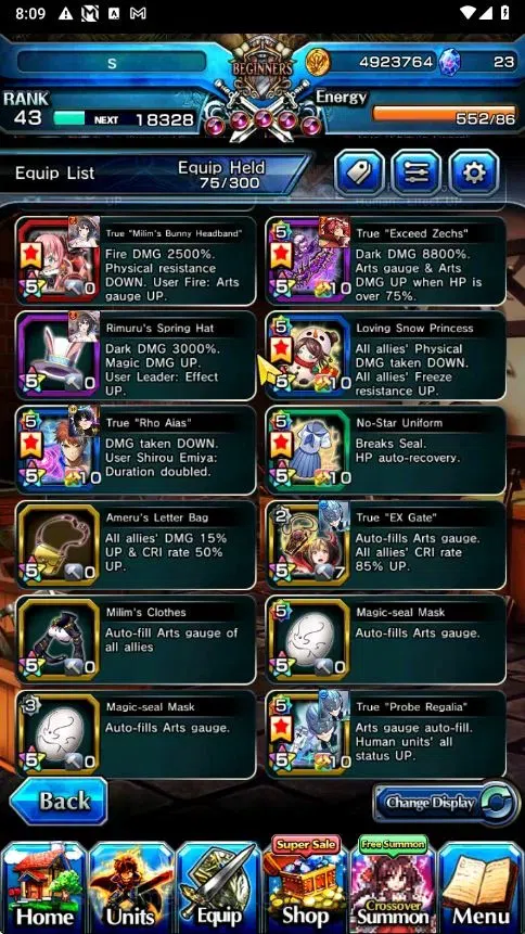 Grand Summoners Accounts Global|Rank 43|12 Ascend+1 TW|InumutaTW,2x S Miyu, image 7