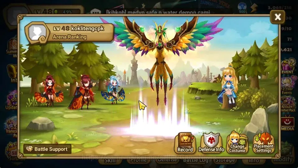 Summoners War: Sky Arena Accounts Mid-Game ASIA Lv 48|1 LD [Lydia]|14 Total NB5[Sonia,Tiana,Teshar,Jeogun,Etc]+32 2