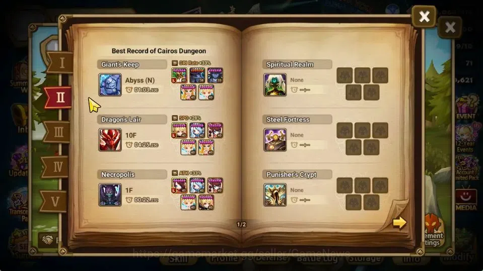 Summoners War: Sky Arena Accounts Mid-Game ASIA Lv 48|1 LD [Lydia]|14 Total NB5[Sonia,Tiana,Teshar,Jeogun,Etc]+32 4