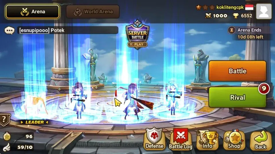Summoners War: Sky Arena Accounts Mid-Game ASIA Lv 48|1 LD [Lydia]|14 Total NB5[Sonia,Tiana,Teshar,Jeogun,Etc]+32 9