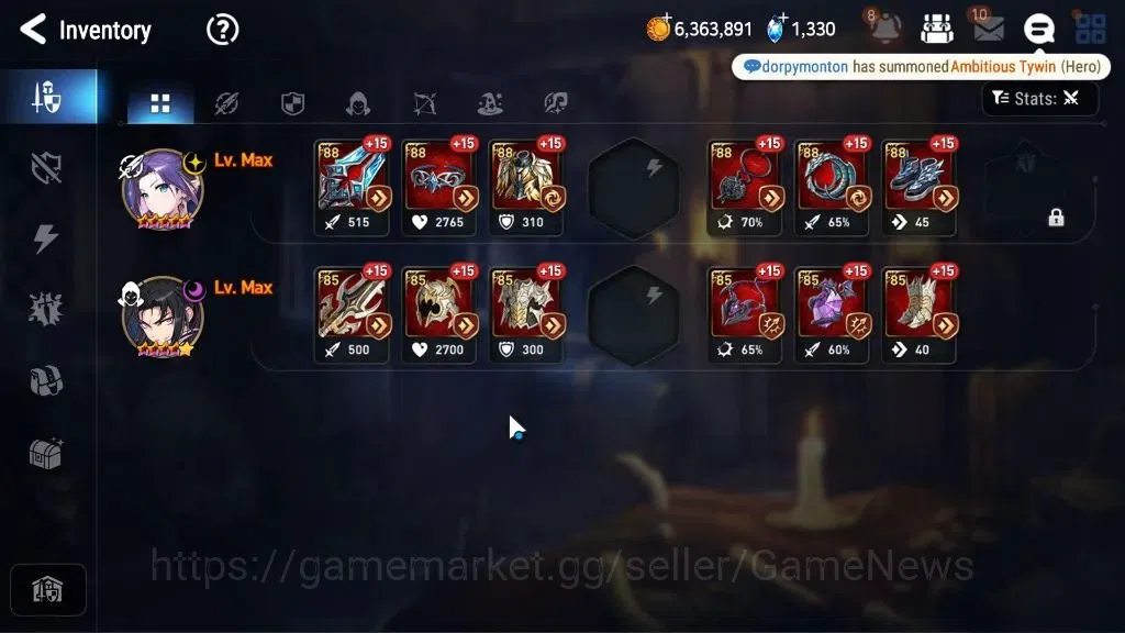 Epic Seven Accounts GLOBAL Unverif|New Era|3 ML(RhianaLuciel,BysHwayou image 12