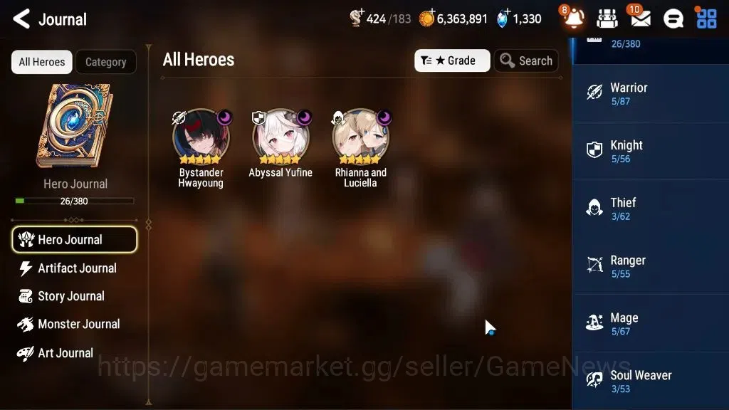 Epic Seven Accounts GLOBAL Unverif|New Era|3 ML(RhianaLuciel,BysHwayou image 7