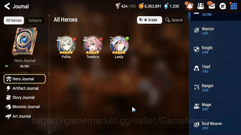 Epic Seven Accounts GLOBAL Unverif|New Era|3 ML(RhianaLuciel,BysHwayou image 8