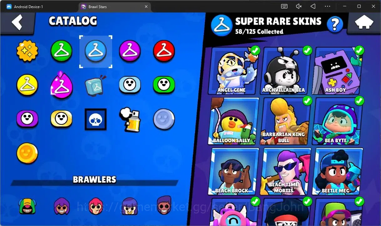 Brawl Stars Accounts Global |35313 Trophy|84 Brawler|18 Max Hypercharge image 20