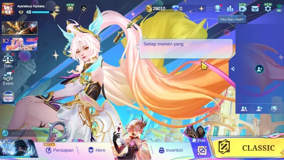 Mobile Legends: Bang Bang Accounts Others Hero 78|Skin 166|Ex Glory 56|Emblem MAX|CC Natalia,Anive Akai,Lborn Harith,12 1