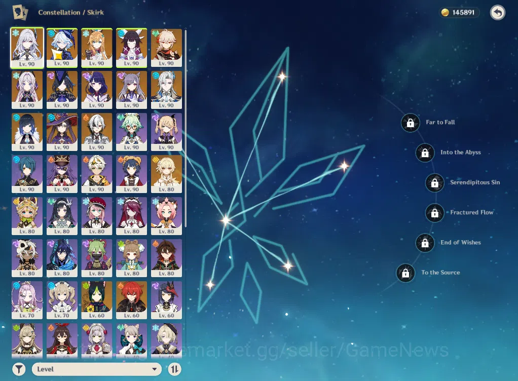 Genshin Impact Accounts ASIA|AR59|PreamTeam Skrik,Neuvillette|11Limited+7( image 3