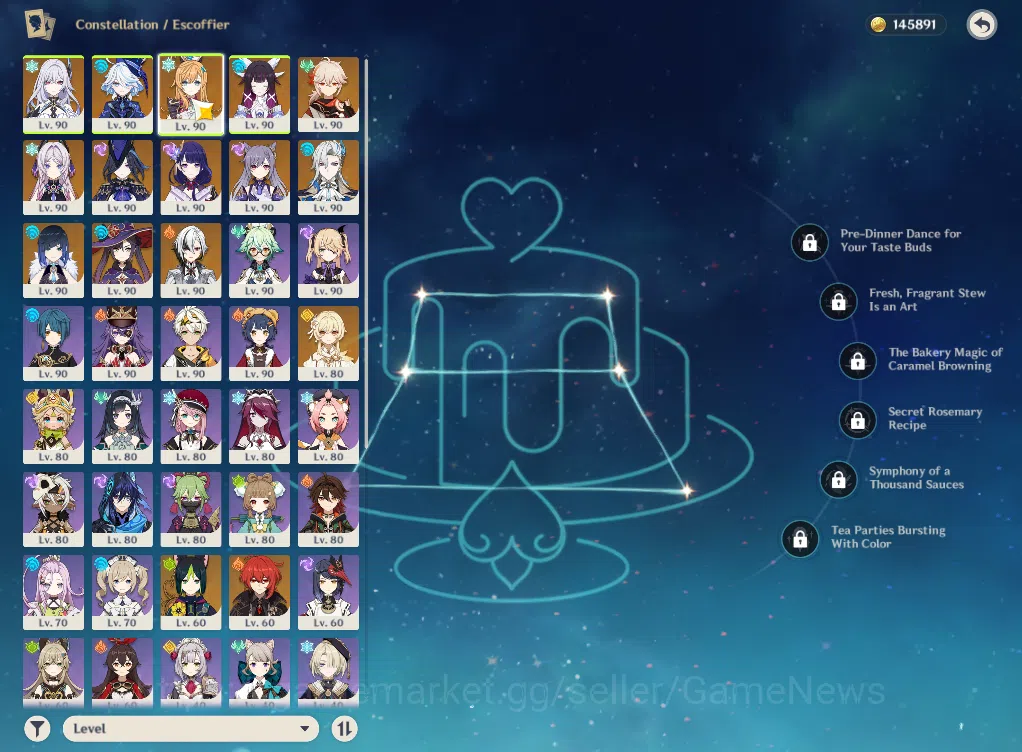 Genshin Impact Accounts ASIA|AR59|PreamTeam Skrik,Neuvillette|11Limited+7( image 5