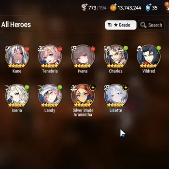 Epic Seven Accounts Starter Global Unverif|Fresh Starter|2ML(Lisette,S.B.Aramintha)|PoH+Bless ON|380 MM|Episode & Theater
