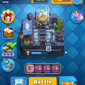 Clash Royale High-End Lv 466|KTL 10|Trophy 3543|Card 60|Limited Skin|1 H image 1