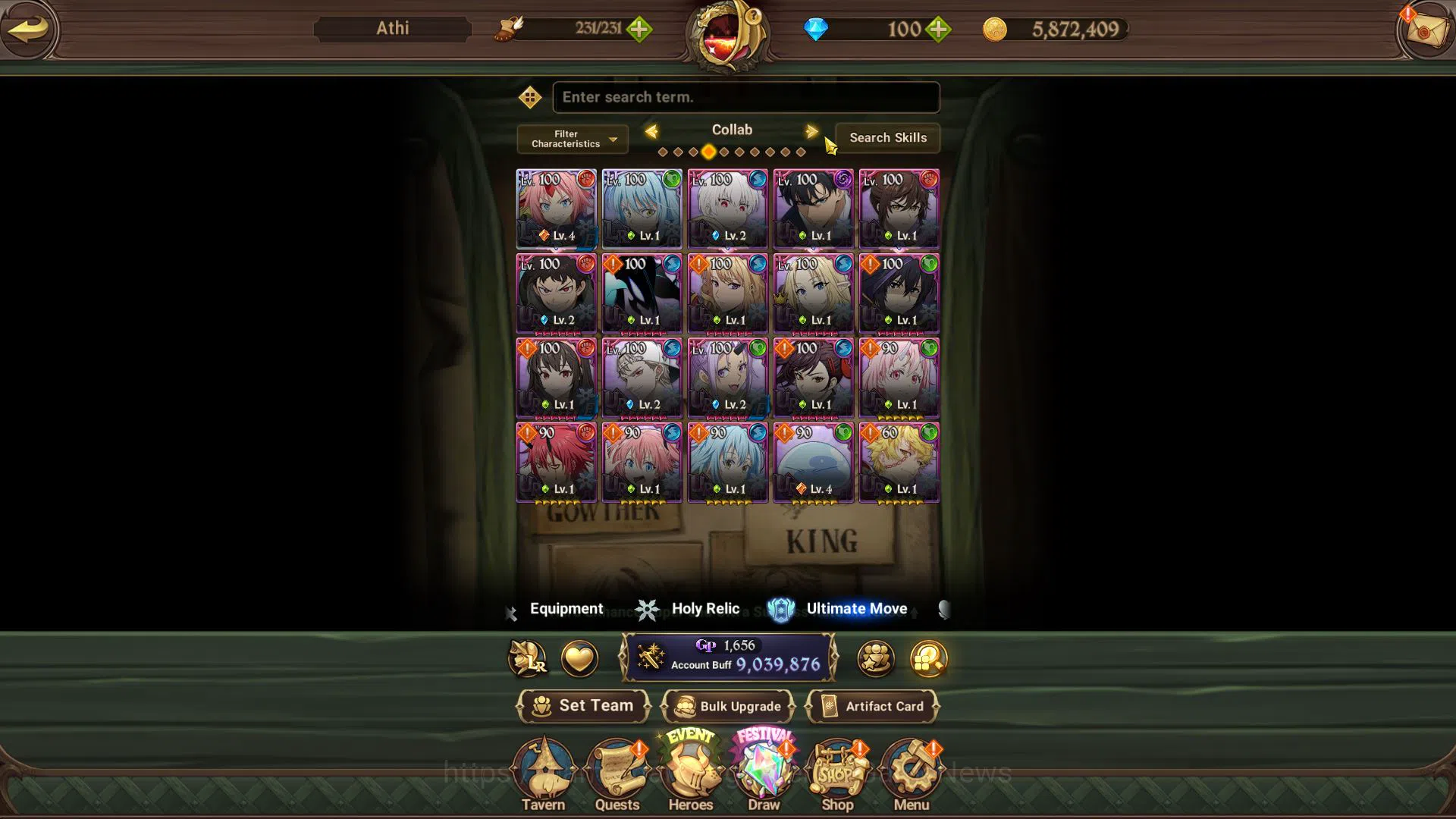 The Seven Deadly Sins: Grand Cross Accounts Asia|9M CC|100 DM|10 LR+14 UR+Many Collab|Cusack,M image 5