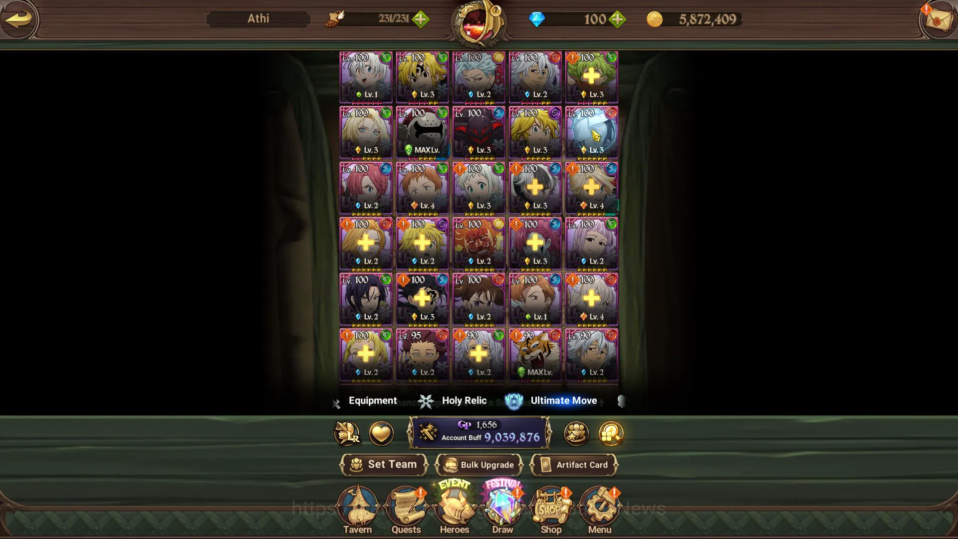 The Seven Deadly Sins: Grand Cross Accounts Asia|9M CC|100 DM|10 LR+14 UR+Many Collab|Cusack,M image 8