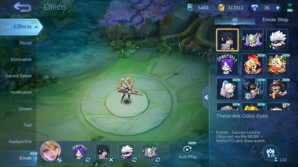 Mobile Legends: Bang Bang Accounts Global|Skin 320|Exalted|Legend Alucard,AlStar Mosk image 19