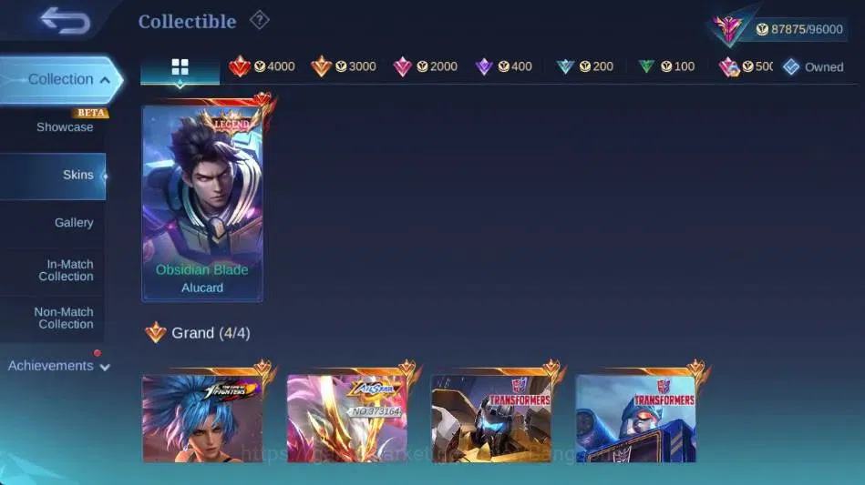 Mobile Legends: Bang Bang Accounts Global|Skin 320|Exalted|Legend Alucard,AlStar Mosk image 5