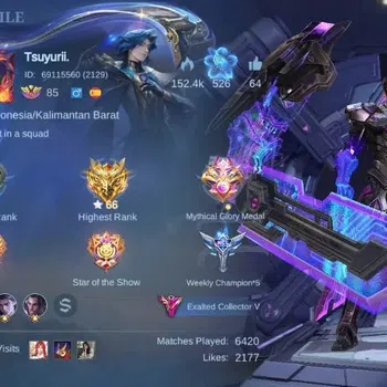 Mobile Legends: Bang Bang Collector Global|Skin 320|Exalted|Legend Alucard,AlStar Mosk image 1