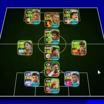 eFootball Accounts Legends & Iconic Players Android|Big Time Eden Hazard|Epic Zico,Mokhtar Dahari,Didier Drogba,Oliver