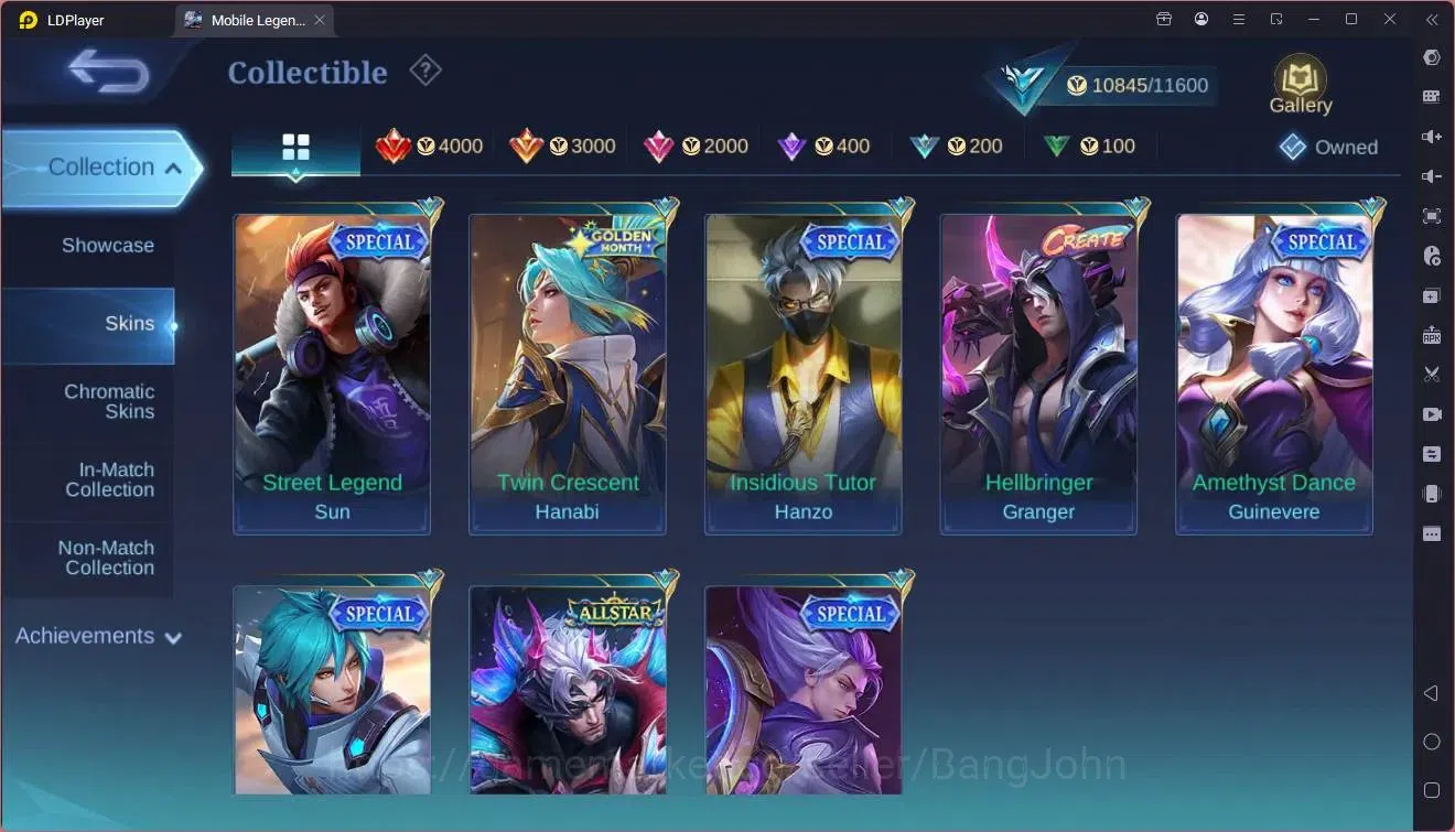 Mobile Legends: Bang Bang Accounts Global|Hero 65|Skin 75|Seasoned|9th Fanny|Epic Khu image 10