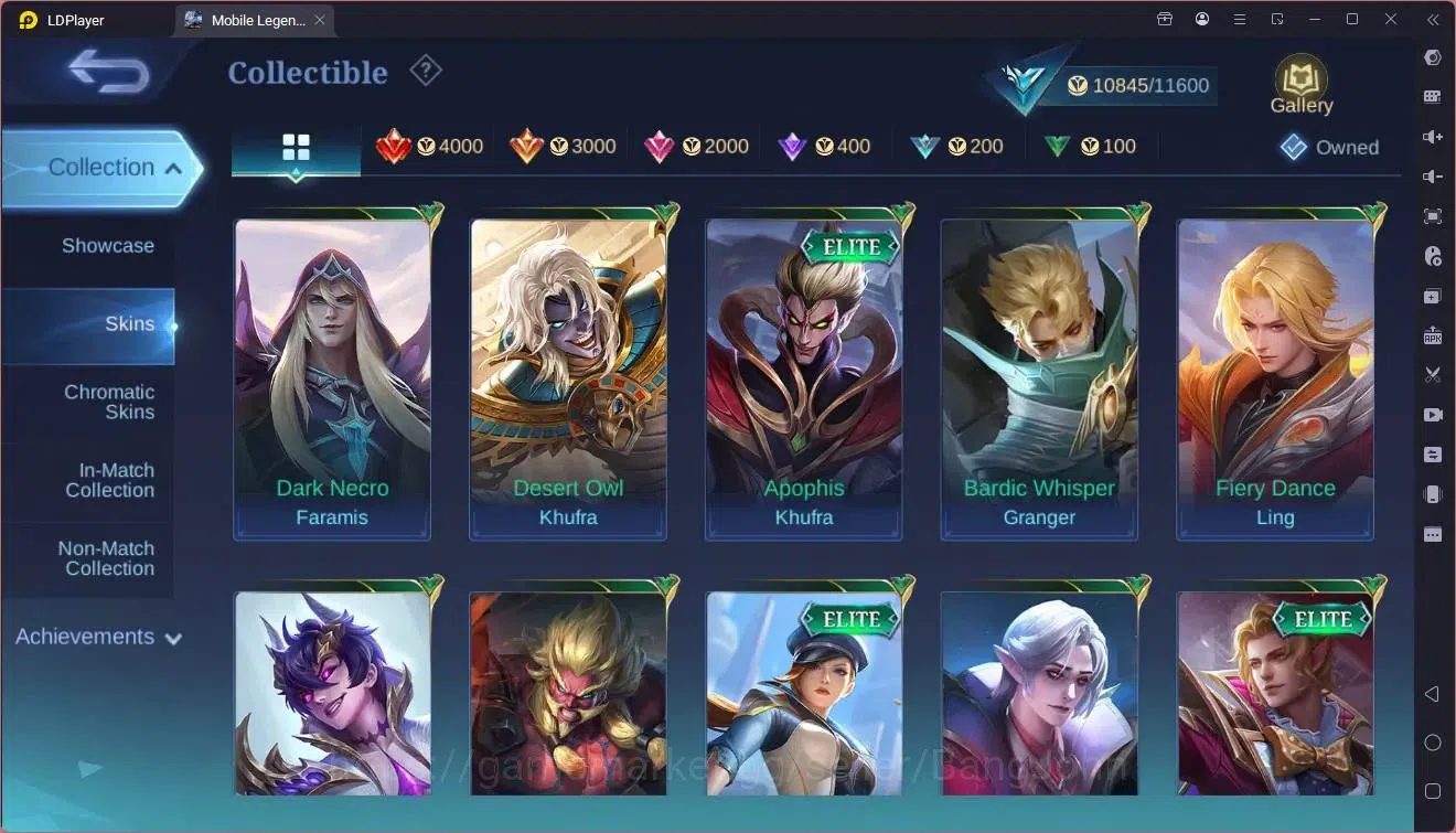 Mobile Legends: Bang Bang Accounts Global|Hero 65|Skin 75|Seasoned|9th Fanny|Epic Khu image 18