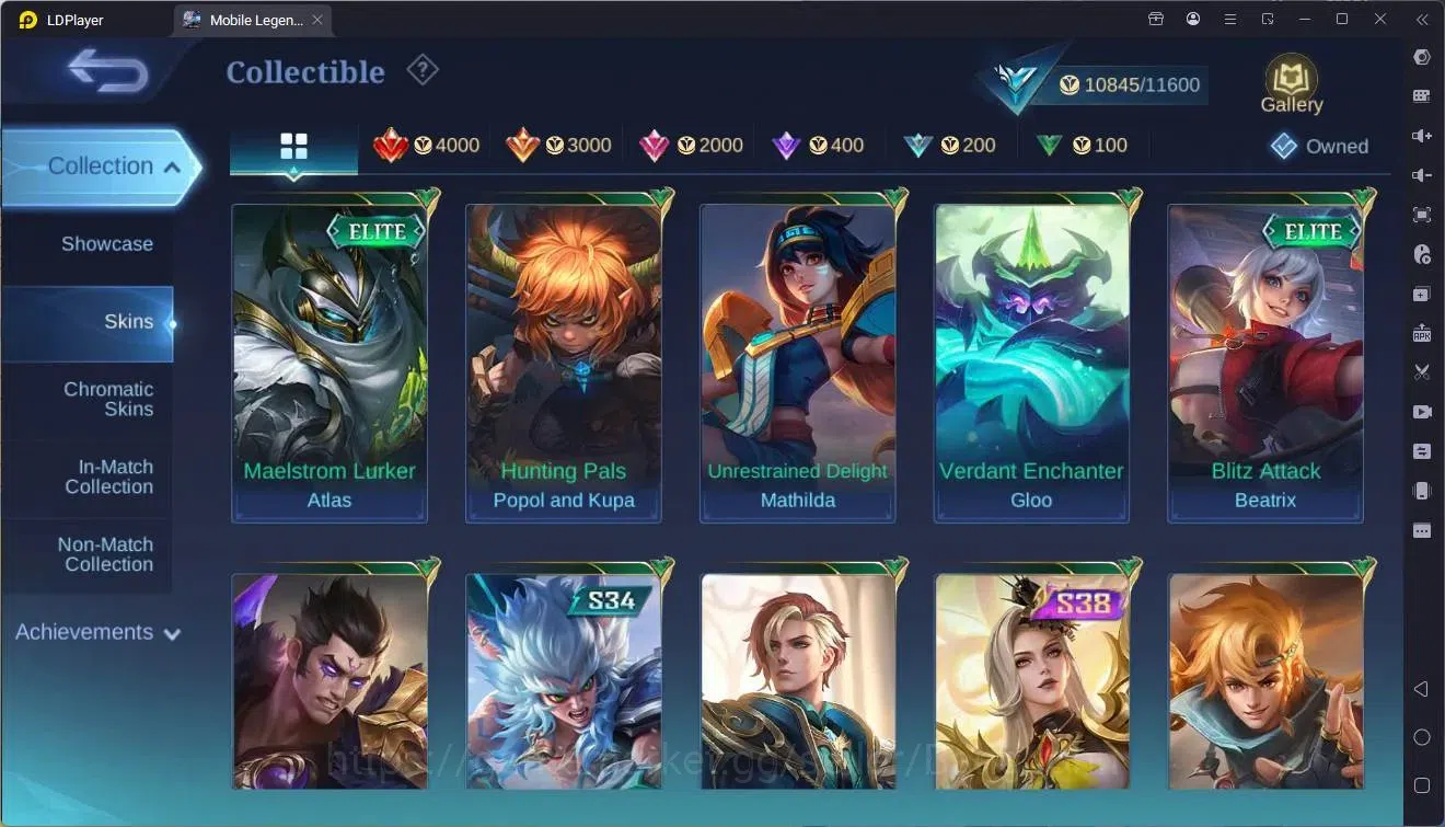 Mobile Legends: Bang Bang Accounts Global|Hero 65|Skin 75|Seasoned|9th Fanny|Epic Khu image 20