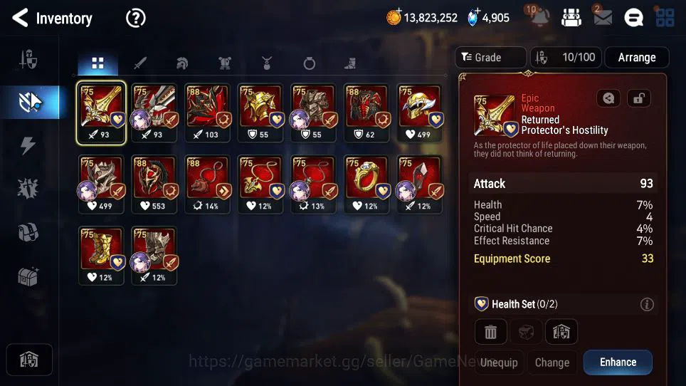 Epic Seven Accounts Global Unverif|Starter|1 ML (Boss Arunka),Robin,Si image 13