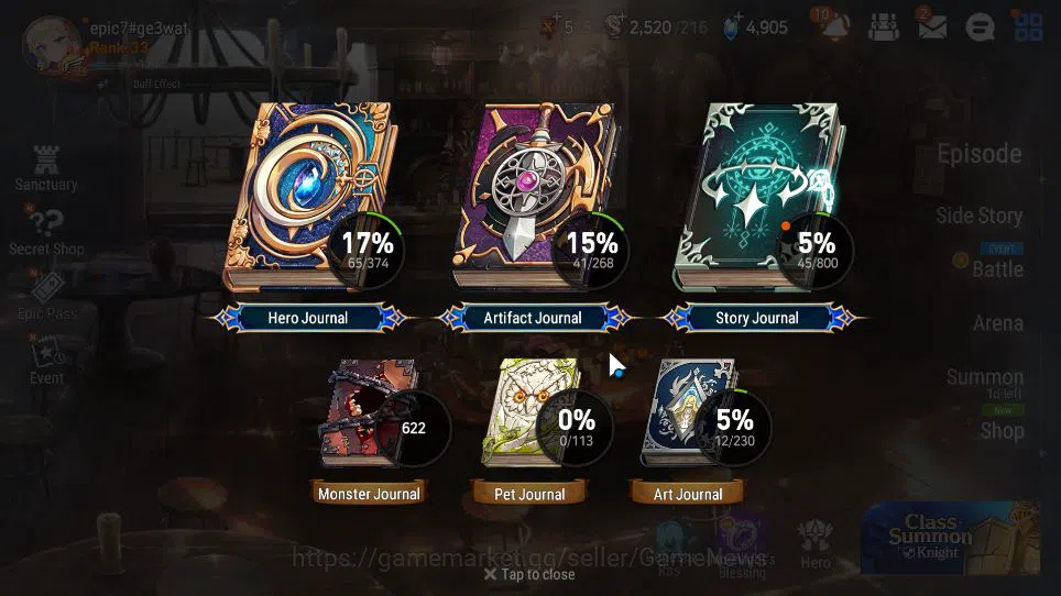 Epic Seven Accounts Global Unverif|Starter|1 ML (Boss Arunka),Robin,Si image 4