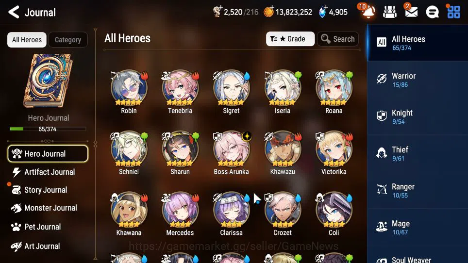 Epic Seven Accounts Global Unverif|Starter|1 ML (Boss Arunka),Robin,Si image 6